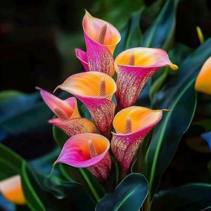 Калла Оникс купить по цене от 450р. в интернет-магазине «Посадика» с доставкой почтой в в Голицыное и по всей России – [изображение №1].