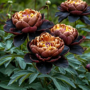 Пион Императорский Бал купить по цене от 419р. в интернет-магазине «Посадика» с доставкой почтой в в Голицыное и по всей России – [изображение №1].