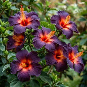 Гибискус Вивида Флэр купить по цене от 279р. в интернет-магазине «Посадика» с доставкой почтой в в Голицыное и по всей России – [изображение №1].