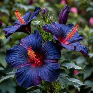 Гибискус Саншайн Кисс купить по цене от 450р. в интернет-магазине «Посадика» с доставкой почтой в в Голицыное и по всей России – [изображение №1].