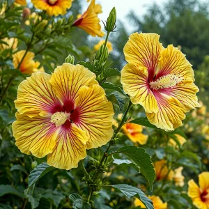 Гибискус Свит Соната купить по цене от 249р. в интернет-магазине «Посадика» с доставкой почтой в в Голицыное и по всей России – [изображение №1].