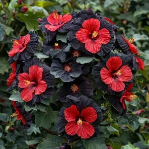 Гибискус Шиммеринг купить по цене от 720р. в интернет-магазине «Посадика» с доставкой почтой в в Голицыное и по всей России – [изображение №1].