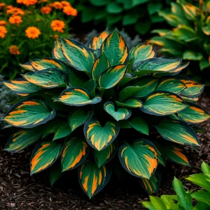 Хоста Бархатный Полог купить по цене от 560р. в интернет-магазине «Посадика» с доставкой почтой в в Голицыное и по всей России – [изображение №1].