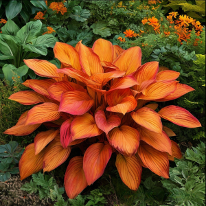 Хоста Солнечный Нектар купить по цене от 605р. в интернет-магазине «Посадика» с доставкой почтой в в Голицыное и по всей России – [изображение №1].